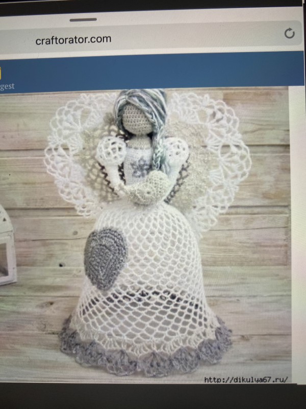 Crochet Christmas Angel