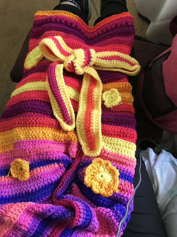 Great granddaughter baby blanket