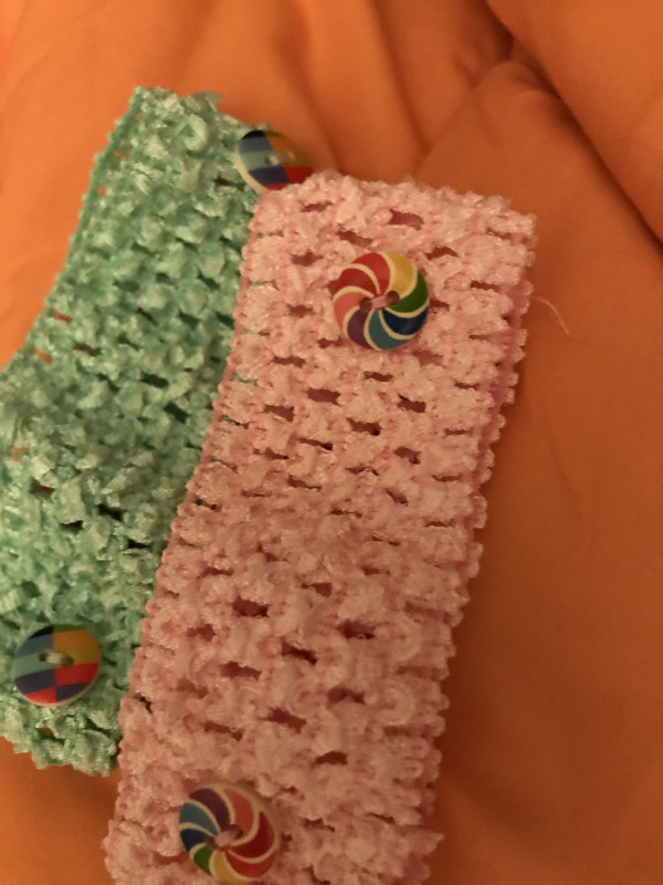 Face mask headbands