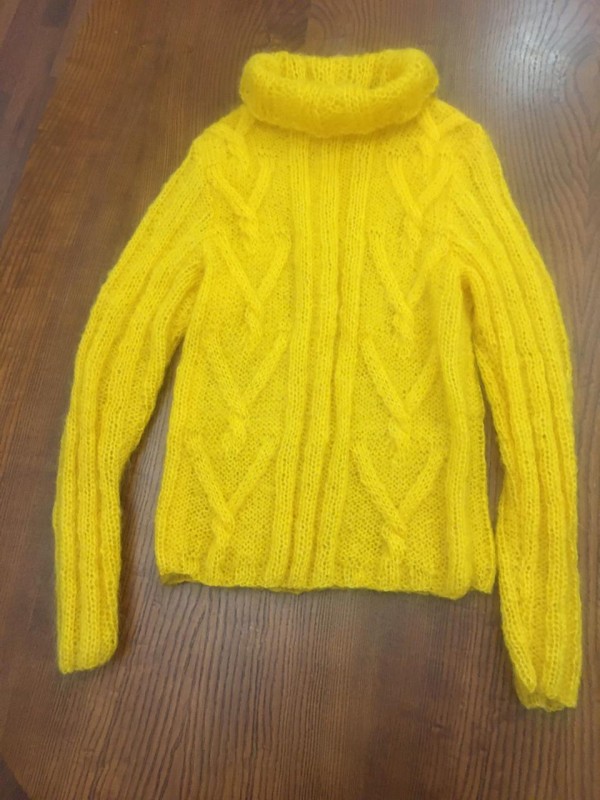 My knitted sweater, dress and jumper (in process)