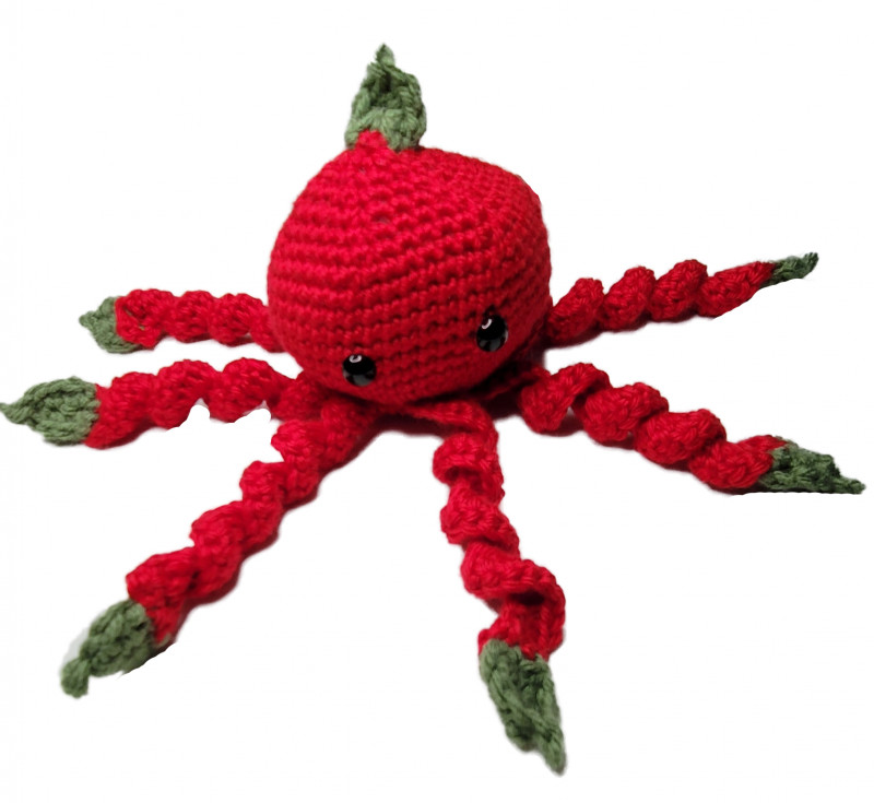 What do you get when you cross an Octopus with a Tomato?