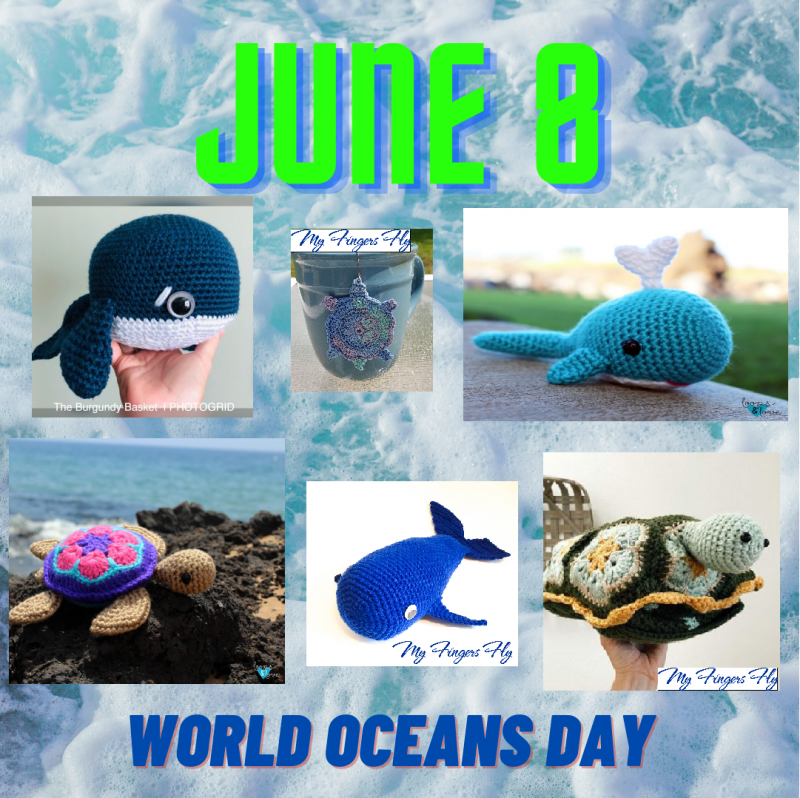 Whale and Turtle Crochet Patterns