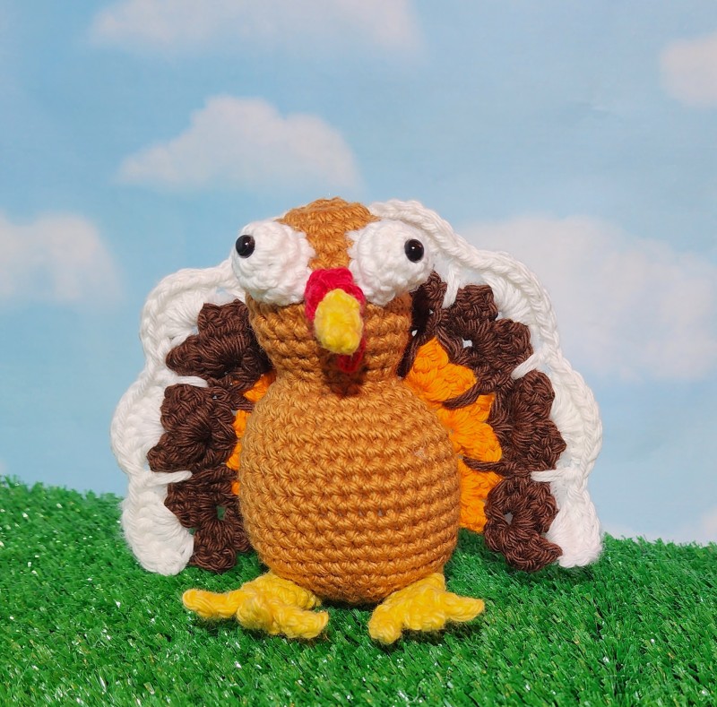 Scared Turkey Centerpiece