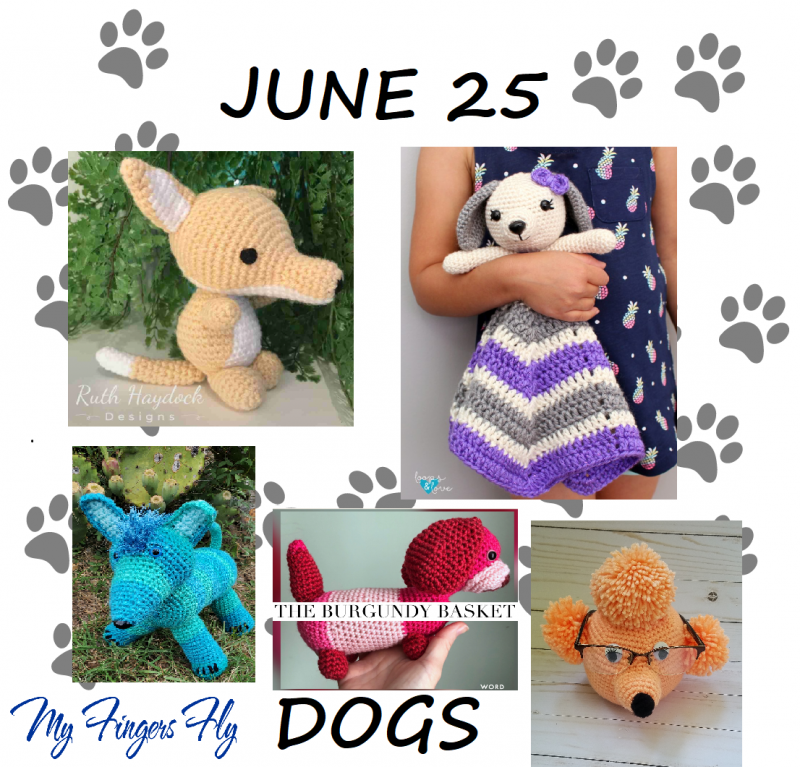 5 Dog Crochet Patterns