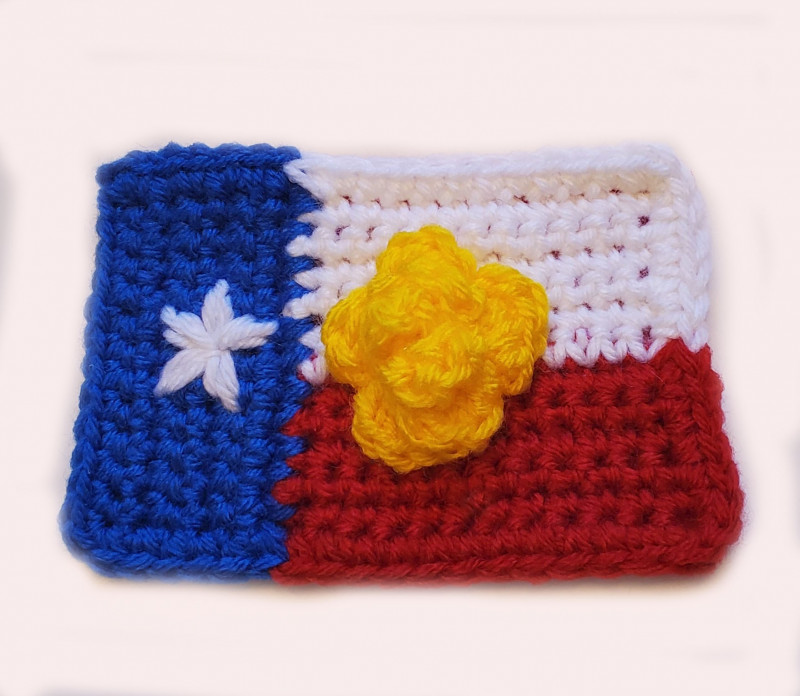 Texas Flag Ornament