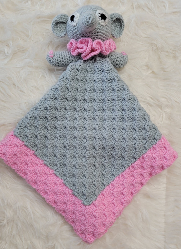 Pretty in Pink Elephant Lovey