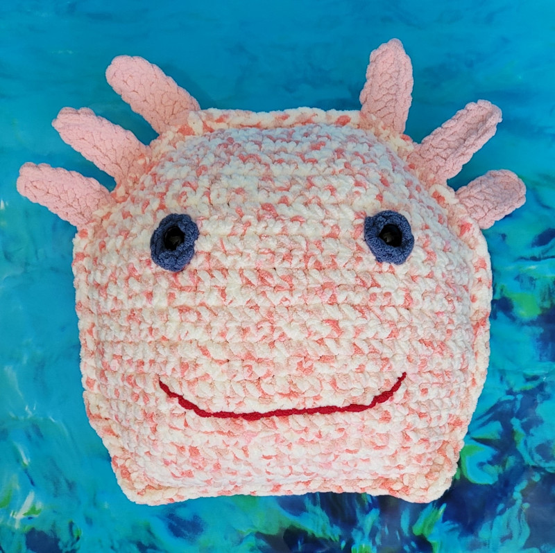Axolotl Pillow Pattern