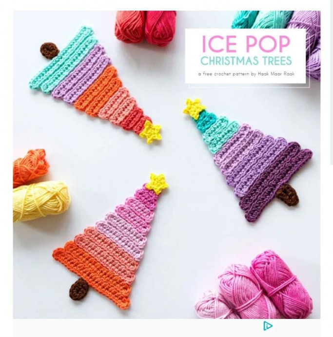 Ice pop Christmas tree Ice pop Christmas tree