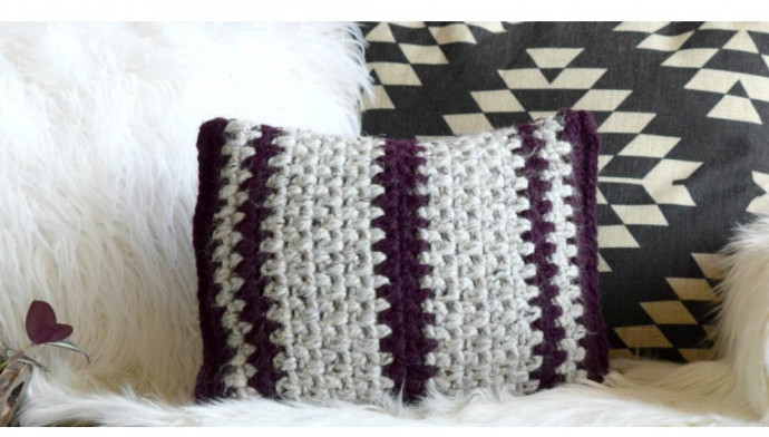 Taos Crotchet Throw Pillow