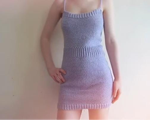 Crochet dress