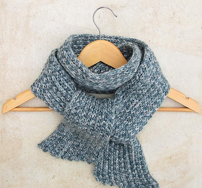 Simple Ribbed Scarf