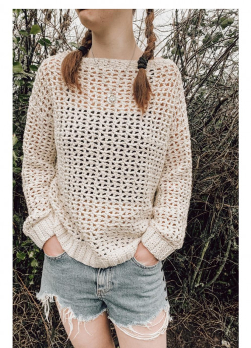 Create Your Own Stylish Droopy Mesh Sweater with This Easy Guide Create Your Own Stylish Droopy Mesh Sweater with This Easy Guide