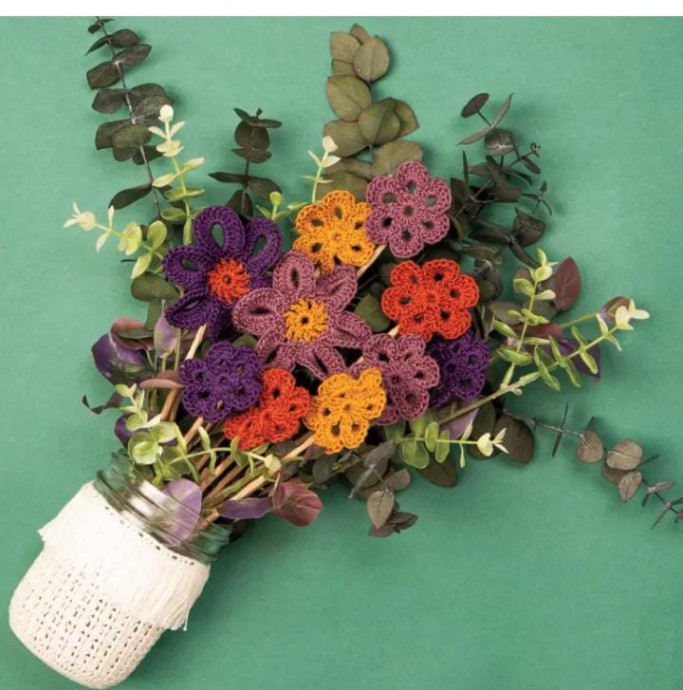 Crotchet Flower Bouquet Crotchet Flower Bouquet