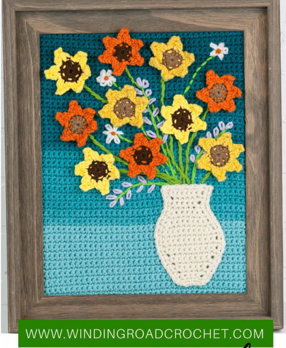 Create Your Own Colorful Crochet Tapestry for Home Decoration Create Your Own Colorful Crochet Tapestry for Home Decoration