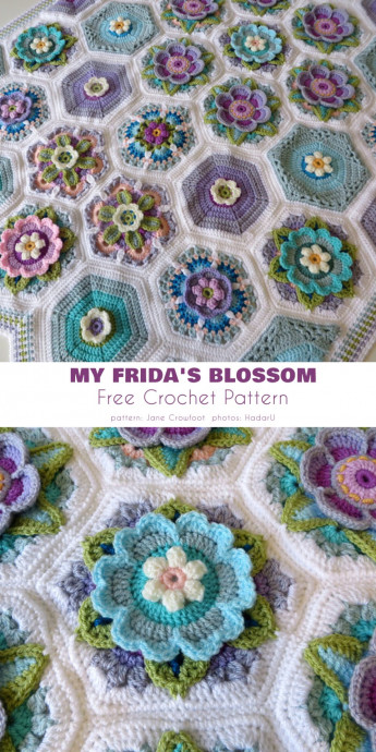 Create a Stunning Floral Blanket with Frida Flower Crochet Patterns Create a Stunning Floral Blanket with Frida Flower Crochet Patterns