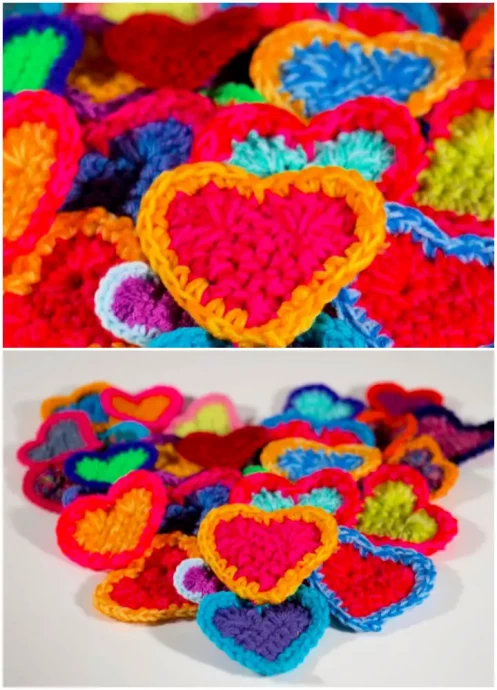 Crochet Heart Pattern for Beginners