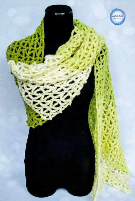 Crochet Greenery Wrap – Free Pattern