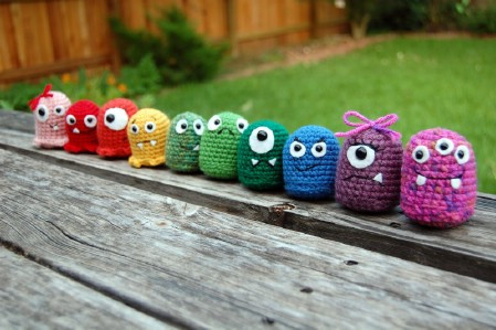 Cute little monsters