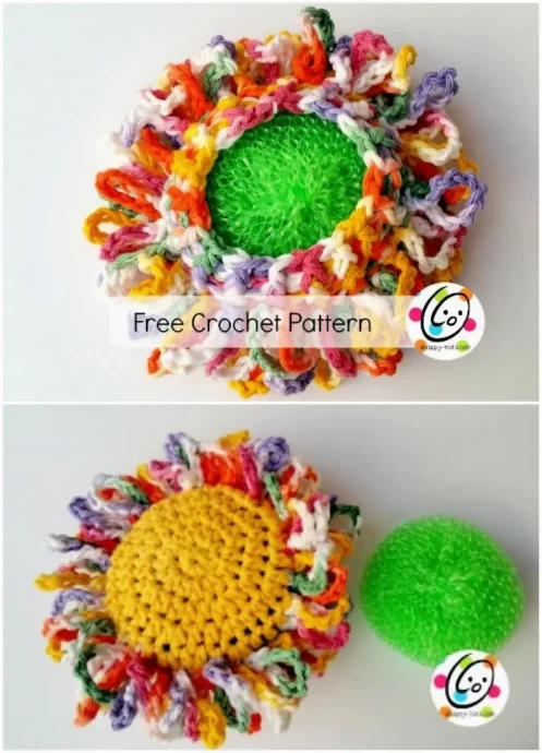 Discover the Beautiful Flowering Scrubbie Crochet Pattern for Beginners Discover the Beautiful Flowering Scrubbie Crochet Pattern for Beginners