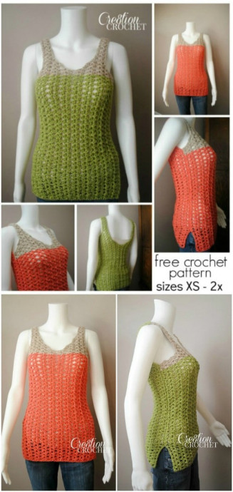 Create a Stunning Crocheted Tank Top for Your Beach Vacation in Just Hours Create a Stunning Crocheted Tank Top for Your Beach Vacation in Just Hours