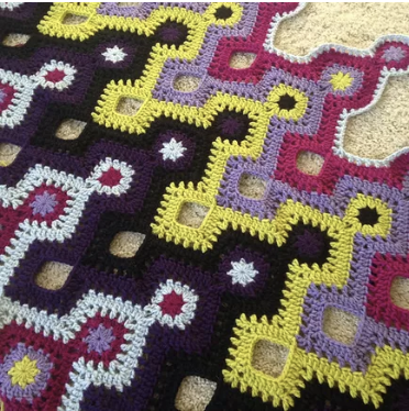Crochet Nostromo Blanket