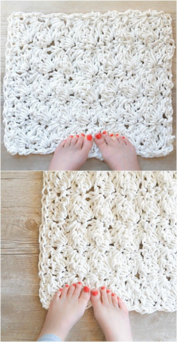 Crochet Bath rug