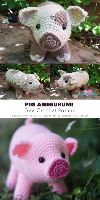 Super cute Pig Amigurumi!