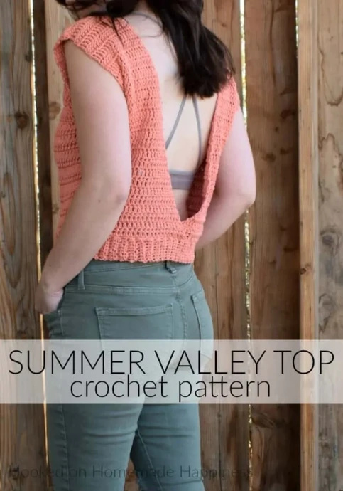 Summer Valley Crochet Top