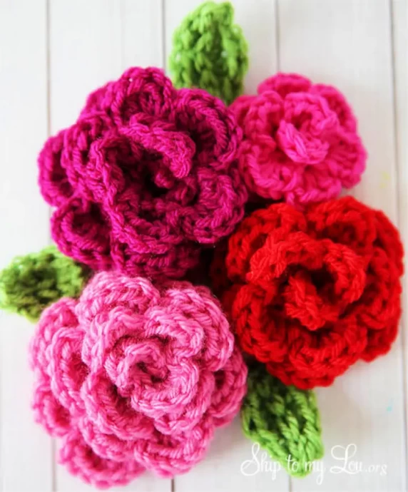 Crochet Rose Pattern