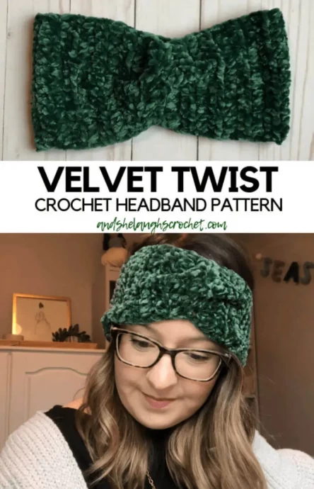 Create Your Own Cozy Crochet Velvet Twist Headband This Winter Create Your Own Cozy Crochet Velvet Twist Headband This Winter
