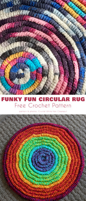 Simple Rug (made from scraps!!)
