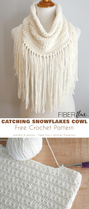 Cozy Winter Cowl: A Perfect Christmas Gift Idea with Star Stitch for Snow Lovers Cozy Winter Cowl: A Perfect Christmas Gift Idea with Star Stitch for Snow Lovers