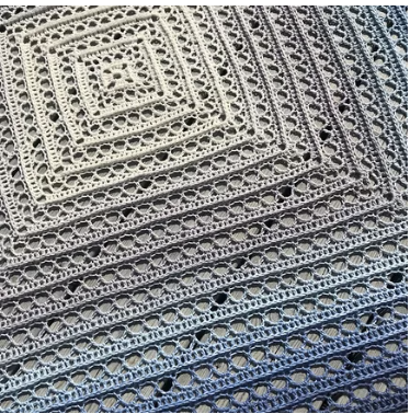 Midnight Walk Crochet Blanket