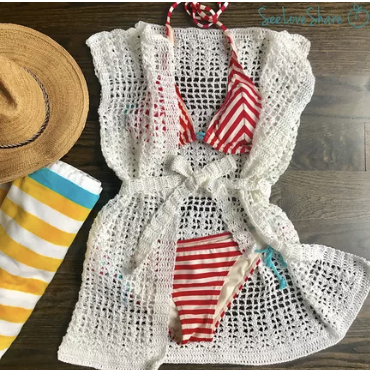 Create a Stunning Summer Cover-Up with Shells and Filet Crochet Patterns Create a Stunning Summer Cover-Up with Shells and Filet Crochet Patterns