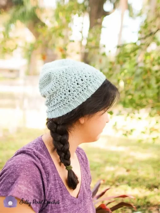 Crochet Textured Beanie Pattern