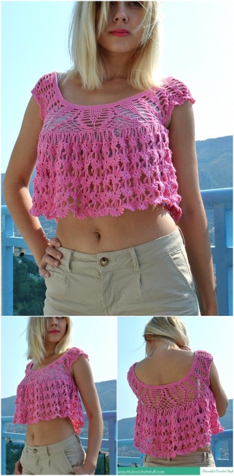 Crochet Summer Top