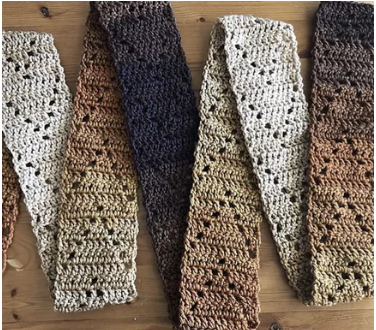Create a Beautiful Self-Striping Crochet Scarf with Our Easy Pattern Create a Beautiful Self-Striping Crochet Scarf with Our Easy Pattern