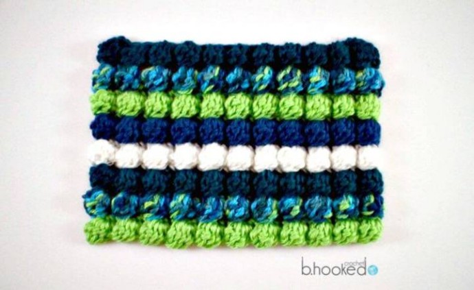 Crochet Bobble Stitch Pattern:
