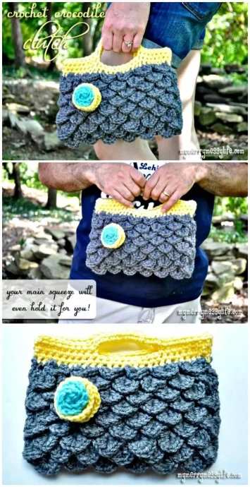 Crafting the Perfect Crocheted Crocodile Clutch: Essential Tips and Materials Crafting the Perfect Crocheted Crocodile Clutch: Essential Tips and Materials