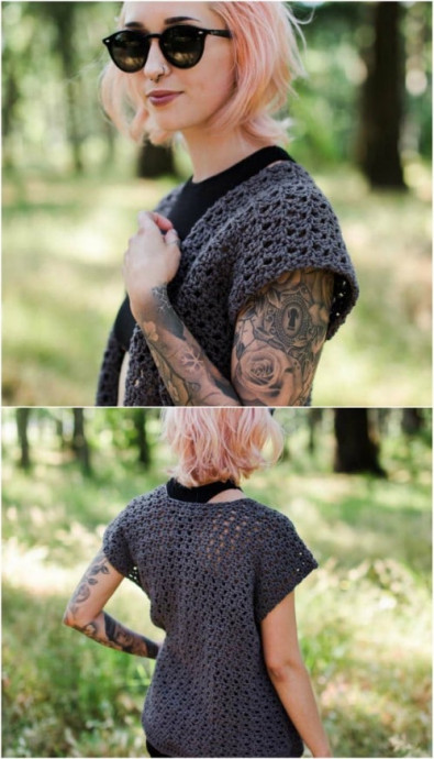 Easy Summer Weight Cardigan Crochet Pattern for All Seasons Easy Summer Weight Cardigan Crochet Pattern for All Seasons