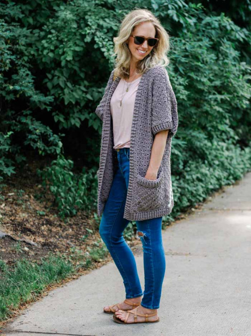 Easy Guide to C2C Crochet Kimono Sweater: Techniques and Materials Easy Guide to C2C Crochet Kimono Sweater: Techniques and Materials