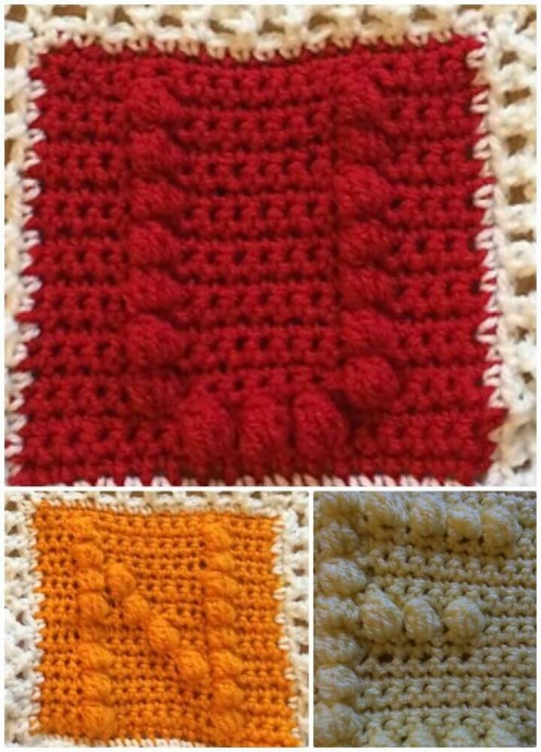 Crochet Bobble Alphabet & Numbers Pattern: