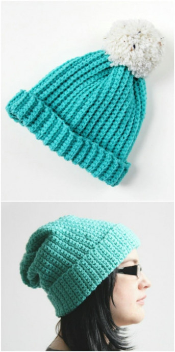 Two styles of beanie in one!