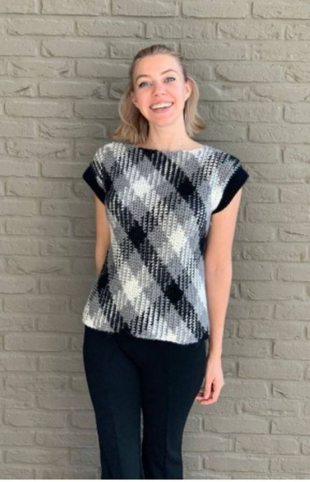 Planned Pooling Crochet Top