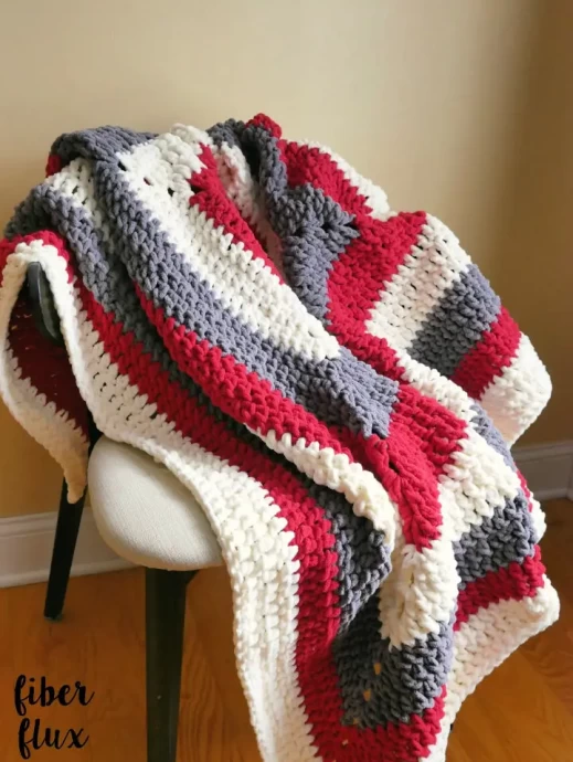 Crochet Throw Blanket Pattern
