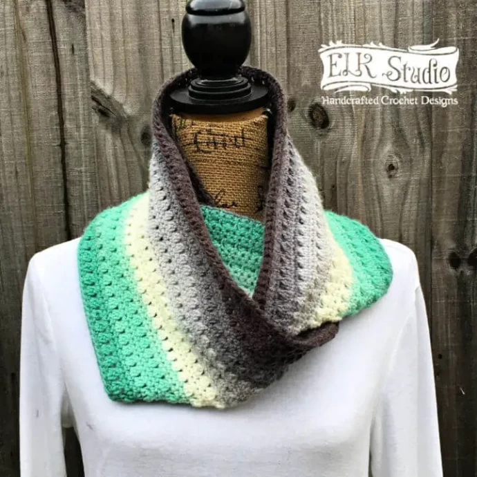 Crochet Mandala Scarf Pattern