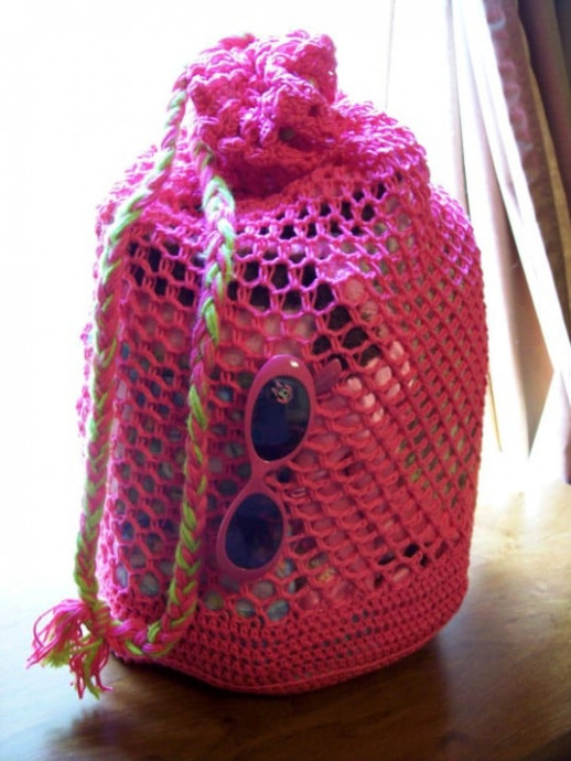 Crochet Beach Bag