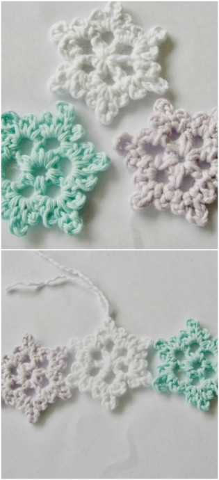 Create Beautiful Crocheted Snowflakes Perfect for Winter Decorations and Gifts Create Beautiful Crocheted Snowflakes Perfect for Winter Decorations and Gifts