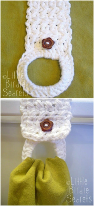 Crochet Towel holders