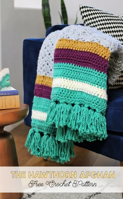 Crochet Afghan Blanket Pattern